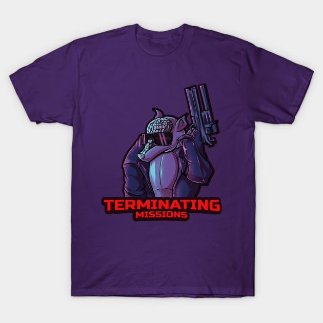 Terminating Missions T-Shirt by Robarts